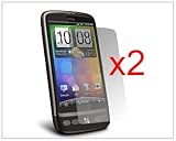 2x LCD Screen Protector Film For HTC Desire Bravo G7