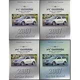 2007 Chrysler PT Cruiser Repair Shop Manual Original 4 Volume Set by Chrysler