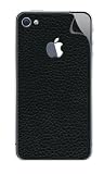 iStar - Leathercraft - Autocollant repositionnable arrière en cuir grainé + protège-écran pour iPhone 4