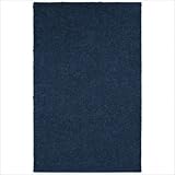 IMAGE OF Affinity Navy Shag Rug Size: 5' x 8'