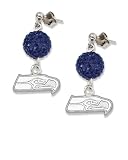 NFL Seattle Seahawks LogoArt Ovation Earrings
