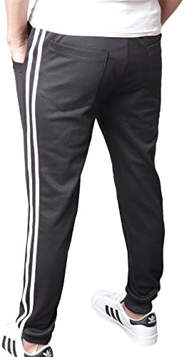 Slim Fit Jogging Harem Pants Drop Crotch Sports Trousers PT008-BLACK-S