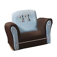 Rock 'N Roll Upholstered Child Rocking Chair