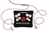 Genuine Original MONSTER Beats by Dr Dre HTC 3.5MM Headphone with Mic Specially Designed for HTC & iPad, iPhone, and iPod Bulk pack