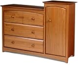 Beatrice Combo Tower Dresser - Oak