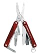 Leatherman 831198 Squirt ES4 Red Keychain Tool with Scissor