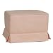 Gingham Ottoman- Pink