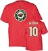 Marian Gaborik Minnesota Wild Red Name and Number T-Shirt