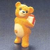 Porcelain Bear 4th in Series 1986 Hallmark Ornament QX4056