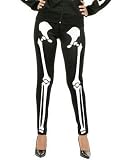Skeleton Leggings Adult (Small/Medium)