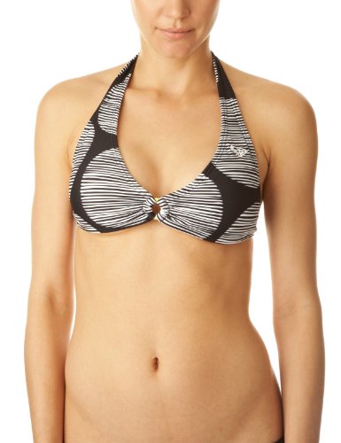 Roxy Damen Bikini Oberteil Follow The Sun Retro Halter, Follow Black, XS, XIWBT175 Preisvergleich