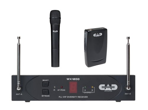 StagePass WX1200 Wireless Handheld and WX1210 Body Pack Combo System On Sale