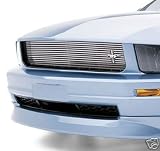 2005 2006 2007 2008 Ford Mustang V6 3dCarbon Chrome Pony Grille - Billet Style