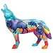 Call of the Blue Buffalo Wolf Parade Figurine Statue New