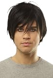 Emo Black Wig