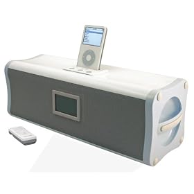DreamGEAR DGIPOD 357 I.Sound Concert 2 Go Speaker System for iPod (White)