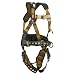 FallTech 7081LX ComforTech Harness with 3 D-Rings and Tongue Buckle Leg Straps, Large/Extra Large