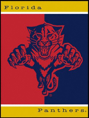 Buy Florida Panthers 60x80 Team Blanket by Biederlack