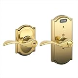 Ingersoll-Rand FE51 V ACC 505 CAM 605 Camelot Residential Keyed Entry Door Lever in Bright Brass by 