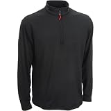 Hot Chillys Men's Originals Micro Elite Chamois Zip Neck Top