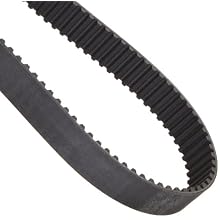 Goodyear Engineered Products Dual Hi-Performance Positive Drive Belt, Round Tooth Profile, 8mm Pitch, 8M Profile, Metric