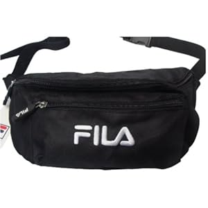 Fila Waist Pack / Bag, Bum Bag, Dark Blue or Black (Black)