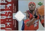 2006-07 UD Reserve Game Jersey Corey Maggette Los Angeles Clippers #CM Basketball Card