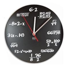 Mathe Aufgaben Uhr - Pop Quiz Clock - schwarz