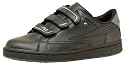 Fila Junior Shot Velcro Trainer Black/Charcoal/Silver