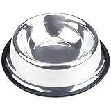 Weebo Pets No-Tip No-Slip Stainless Steel Bowl (8oz. Terrier)