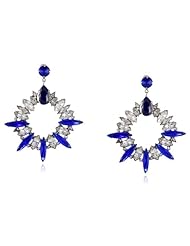 Noir Jewelry Chrysler Hoop Earrings