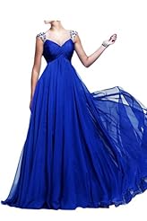  Empire Natural   Waistline Chiffon/Tulle Evening Dress/Pageant Dress  With Rhinestones