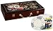 Triple Crown Poker Chip Set, 300 11.5 gram Clay Composite Chips w/Elegant Lacquer Finish Wood Case