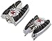 Kuryakyn 4492 Motorcycle Footpegs: Widow Spider Pegs without Adapters, Chrome, 1 Pair