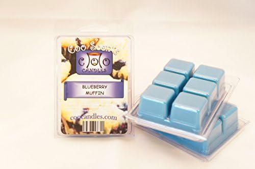 3 Pack Soy Blend Coo Candles Wickless Candle Bar Wax Melts - Blueberry Muffin (3)