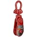 Gunnebo-Johnson SB 12S 6B S Single Sheave Snatch Block with Swivel Shackle, 26455 lbs Load Capacity, 6" Sheave, 3/4" - 7/8" Wire Rope