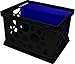 Storex Large Storage and Transport File Crate, 17.25 x 14.25 x 10.5 Inches, Black (STX61546U01C)
