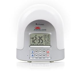 Lifemax Rise and Shine Alarm Clock with Nature Sounds No.385