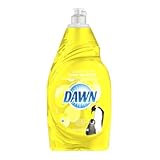 Dawn Ultra Dishwashing Liquid, Lemon Scent, Yellow,  24 Ounce (Pack of 2)