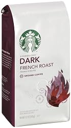 Starbucks Dark French Roast, Ground Coffee, 12-Ounce Bags (Pack of 3)