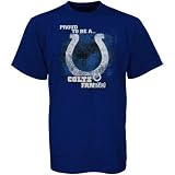 Indianapolis Colts Royal Blue Proud To Be T-shirt