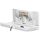 Brocar Horizontal Polyethylene Wall Mount Changing Station