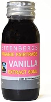 Steenbergs Organic Fairtrade Vanilla Extract 60ml