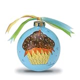 Chocolate Cupcake Hanging Ornament