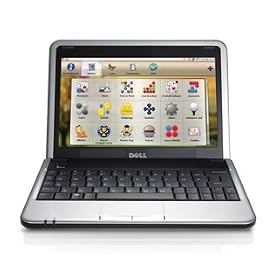 Dell Inspiron mini 9 - WHITE , Intel� Atom Processor� N270 1.6 Ghz , 1 GB DDR2 at 533MHz, 8GB Solid State Drive, EXTERNAL Portable CD/DVD-RW, Glossy 8.9 inch LED display (1024X600), Intel Graphics Media Accelerator (GMA) 950, Wireless 802.11g Mini Card, Ubuntu Linux