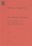 The Threepenny Opera (Die Dreigroschenoper): Study Score