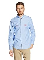 Pedro del Hierro Camisa Hombre Big Logo (Azul)