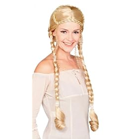 Renaissance Lady Costume Wig