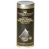 Harrisons & Crosfield White With Pear And Pineapple, Pyramid Silken Tea Sachets, 16-count, 1.4-Ounce Caddy (Pack of 3)