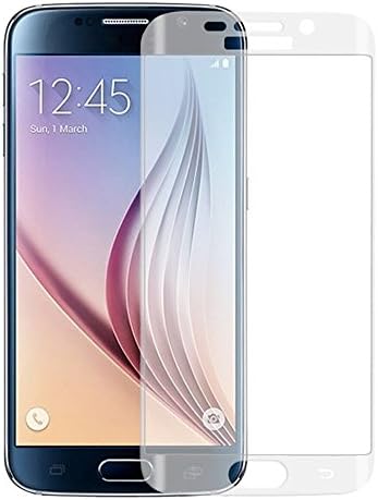 Acat Full Coverd 5.1" Premium Tempered Glass Screen Protector Film for Samsung Galaxy S6 Edge G925 (Clear)